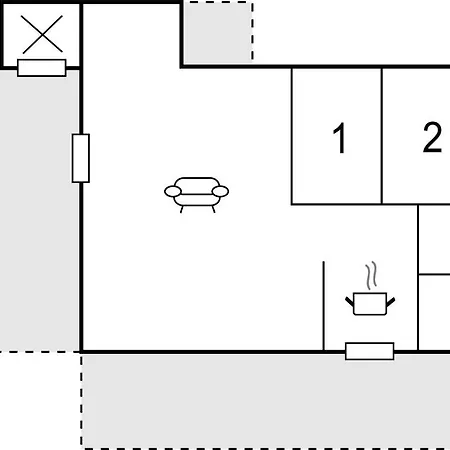 Casa de Férias Gl Hovej X Blåvand